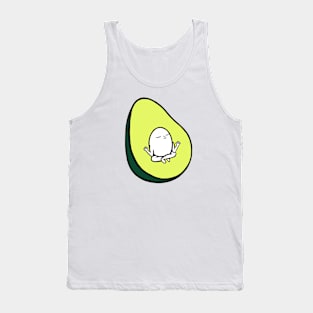 Avocado in a  zen Tank Top